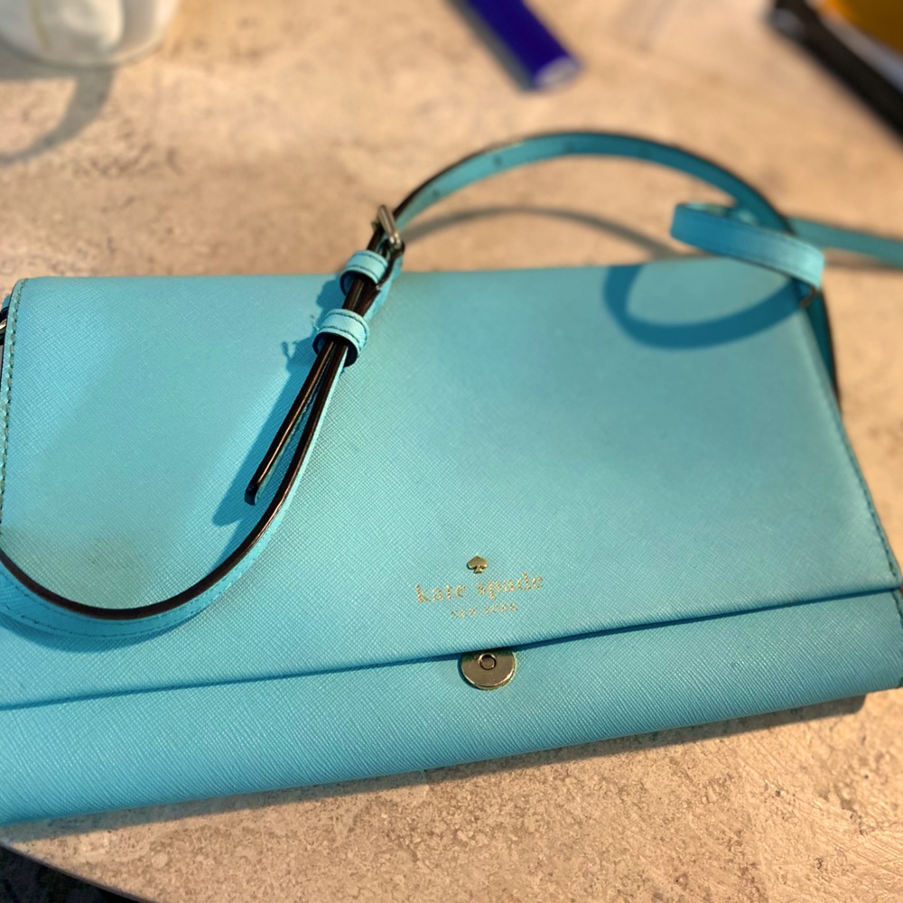 Kate Spade ♠️ Authentic Turquoise Cross-Body